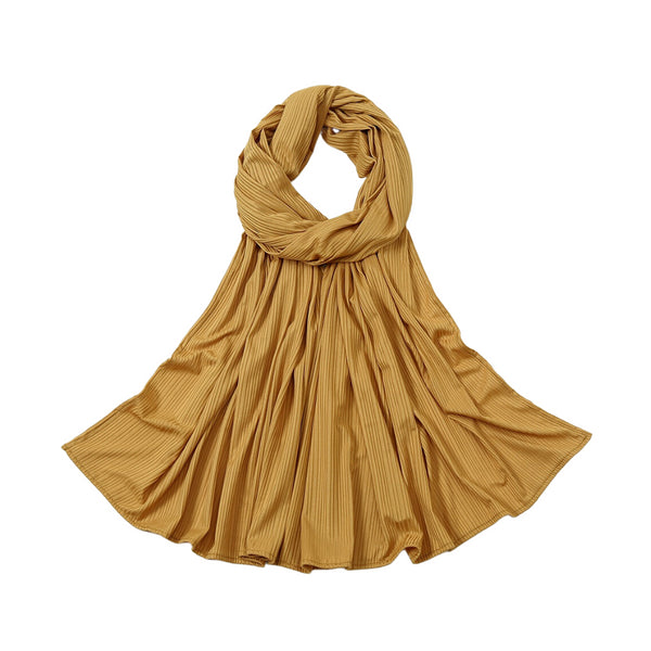 Premium Jersey Hijab - Mustard