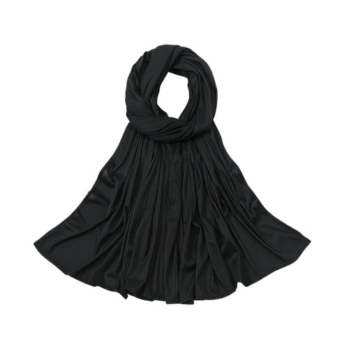Premium Jersey Hijab - Black