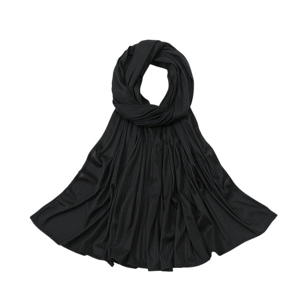 Premium Jersey Hijab - Black