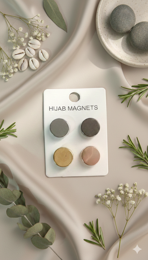 Hijab Magnet - Circle Flat