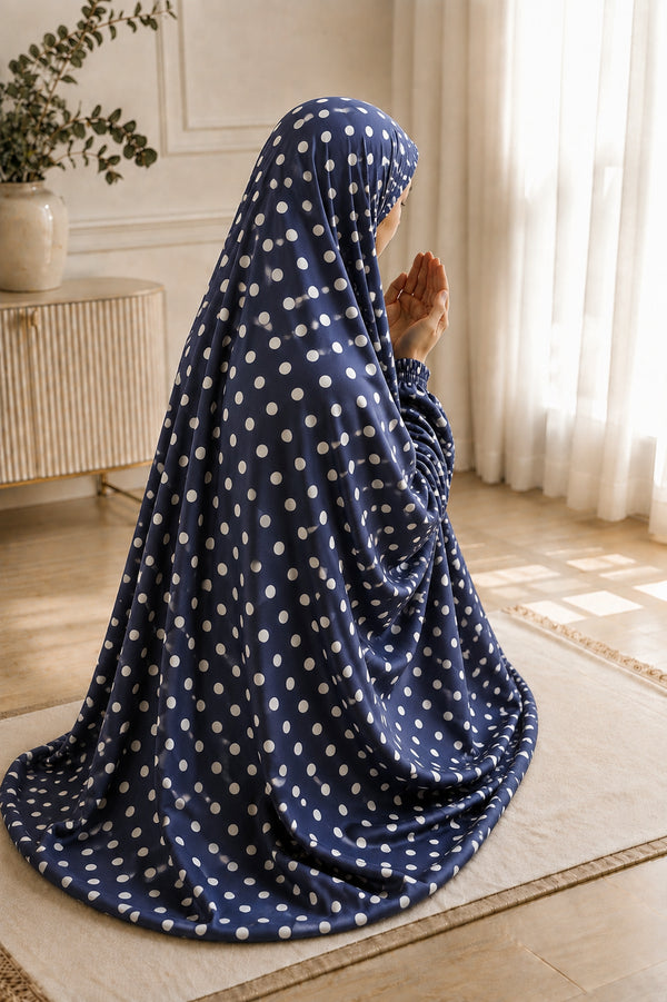 Namaz Chadar - Lujain - NavyBlue