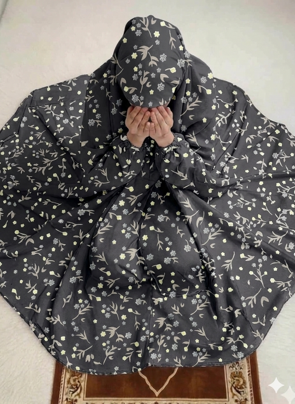 Namaz Chadar- Sana- Black