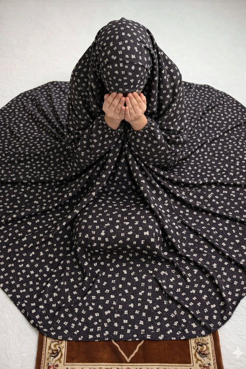 Namaz Chaddar - Esra - Black