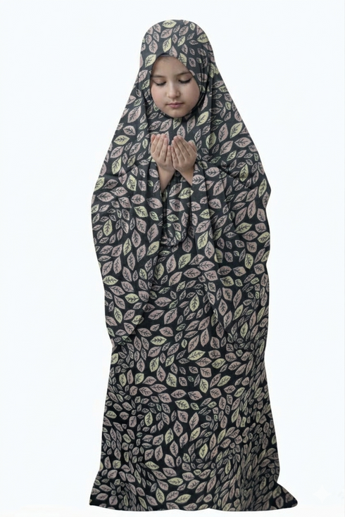 Namaz Chadar-Kid- Iqra - Black