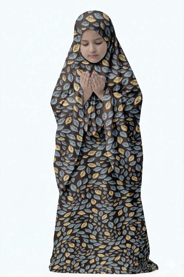 Namaz Chadar-Kid- Iqra - Blue