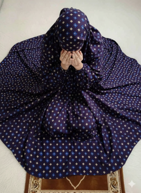 Areej-Brown Blue