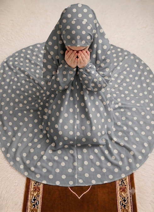 Namaz Chadar - Lujain - Grey