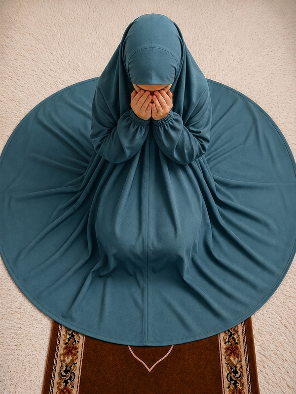 Namaz Chadar-Sea Blue