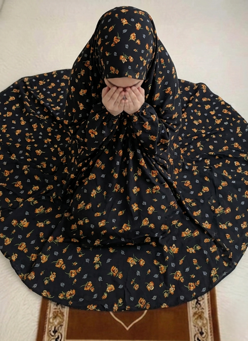 Namaz Chadar - Ravina - Black