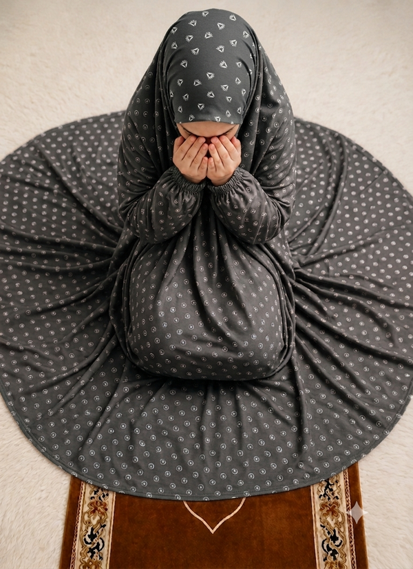 Namaz Chadar - Mira - Black