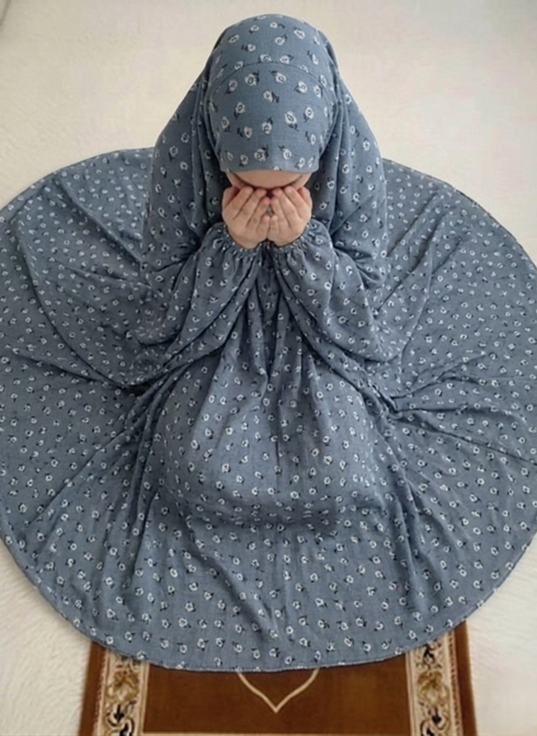 Namaz Chadar - Zaylina - Grey