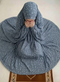 Namaz Chadar - Zaylina - Grey