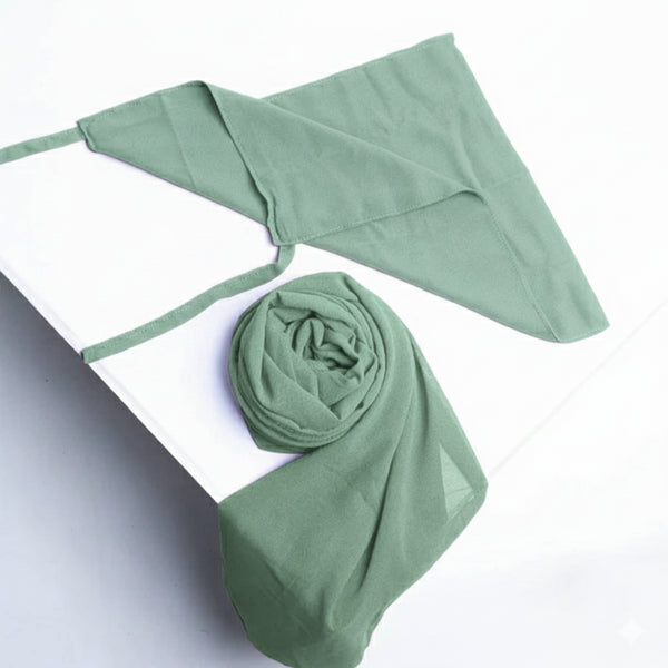 Hijab+Niqab - Serene Blue