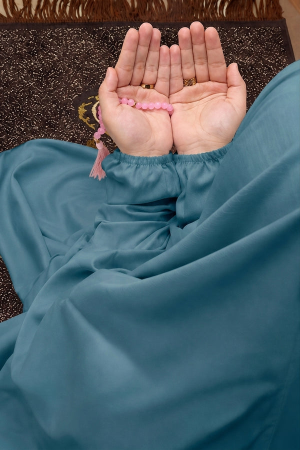 Namaz Chadar-Sea Blue