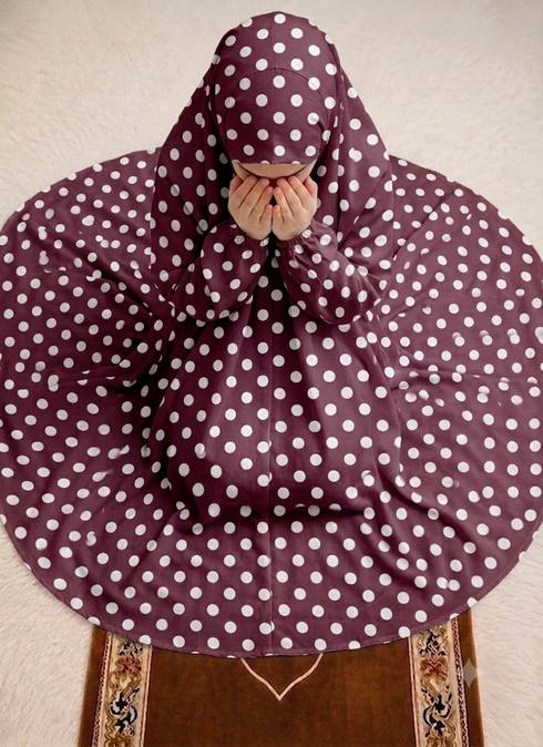 Namaz Chadar - Lujain - Maroon