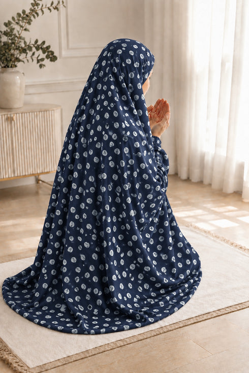 Namaz Chadar -Haya-Navy Blue