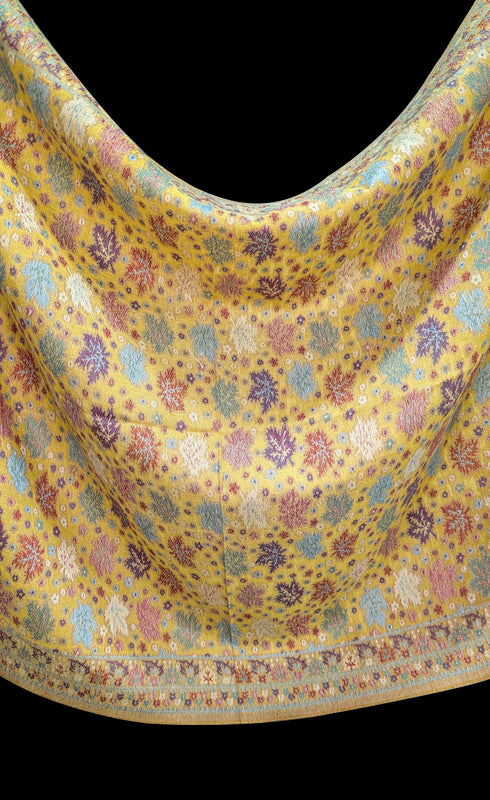 Pashmina Kani - HoneyYellow