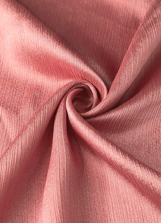 Crinkle Silk Hijab - Blush