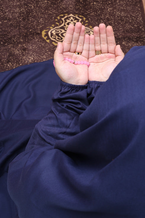 Namaz Chadar - Navy Blue