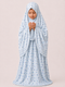Namaz Chadar - Kids- Samaira- Light Blue