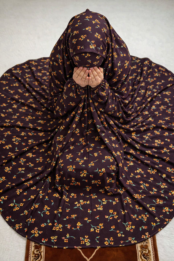 Namaz Chadar - Maha - Maroon