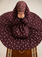Namaz Chadar - Zoe - Maroon