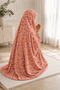 Namaz Chaddar - Jasmine-Orange