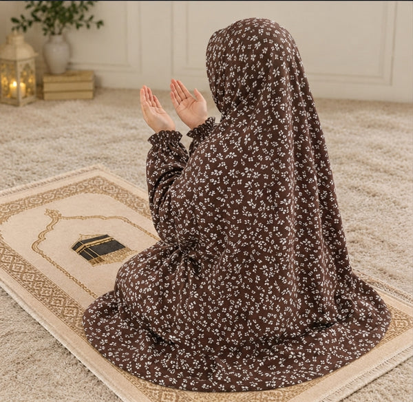 Namaz Chadar - Kids- Mehek-Brown