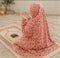 Namaz Chadar - Kids- Jasmine-Orange