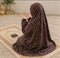 Namaz Chadar - Kids- Khadija-Dark Maroon