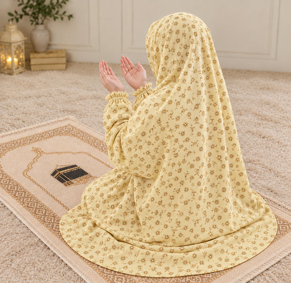 Namaz Chadar - Kids- Khadija-Yellow