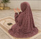 Namaz Chadar - Kids- Mehek-Rose Red