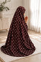 Namaz Chaddar - Samair-Dark Maroon