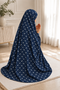 Namaz Chaddar - Samair-Navy Blue