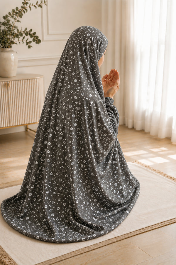Namaz Chadar -Tasneem - Grey