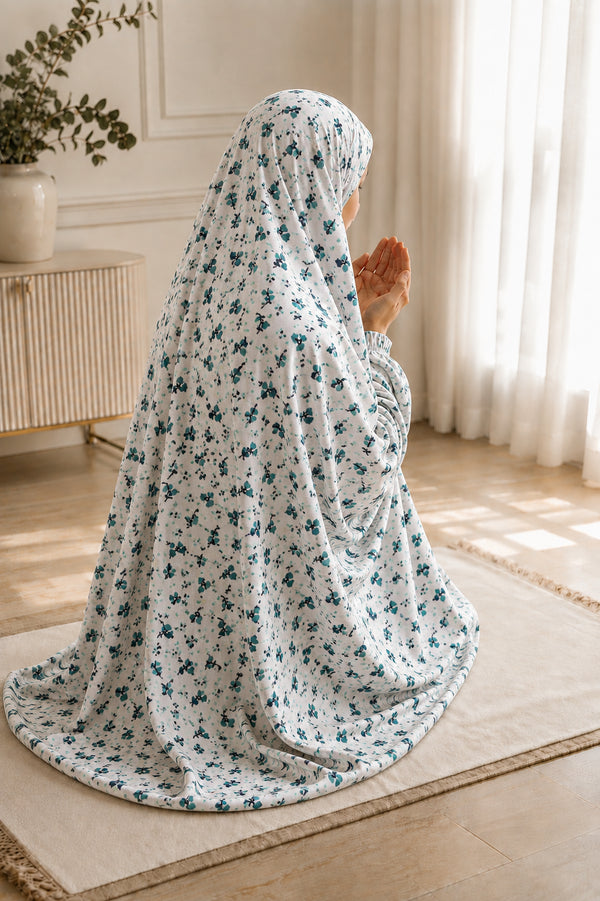 Namaz Chadar Azurielle - Mint Green