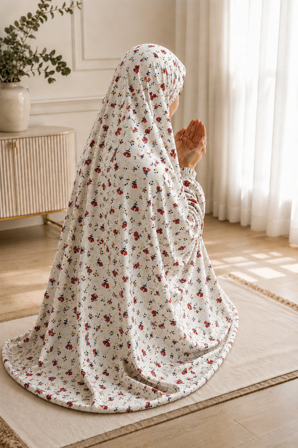 Namaz Chadar Azurielle - Red Cherry