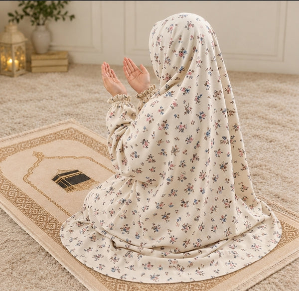 Namaz Chadar- kids - Azurielle - Dusty Purple