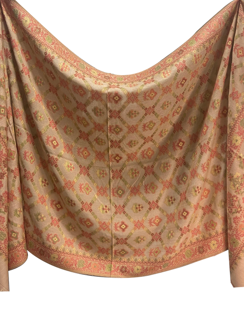 Pashmina Kani - Cosmic-Peach