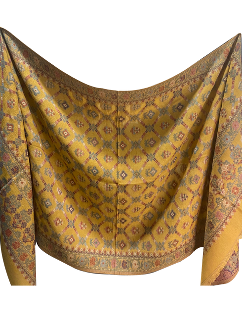 Pashmina Kani - Cosmic-Yellow