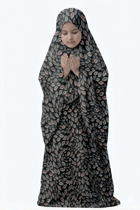 Namaz Chadar-Kid- Iqra - Pink