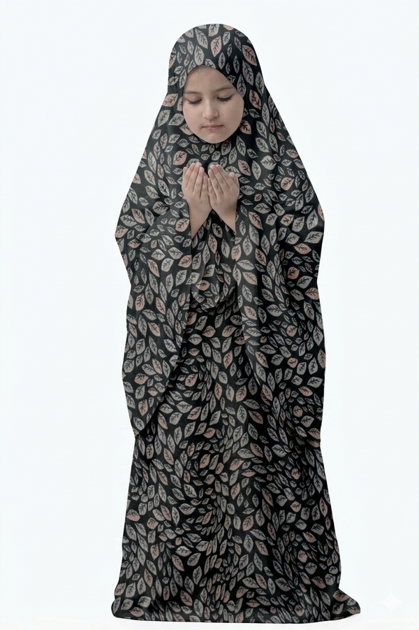 Namaz Chadar-Kid- Iqra - Pink