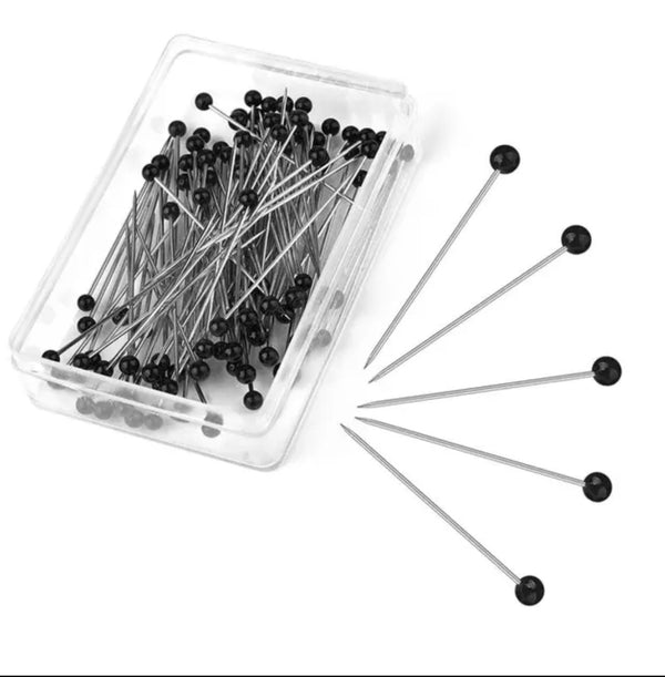 Pearl Pins - Matt Black