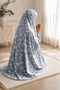 Namaz Chadar -Haya-Silver Blue