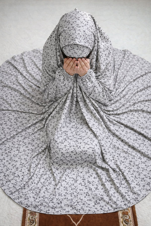 Namaz Chadar - Safa - White