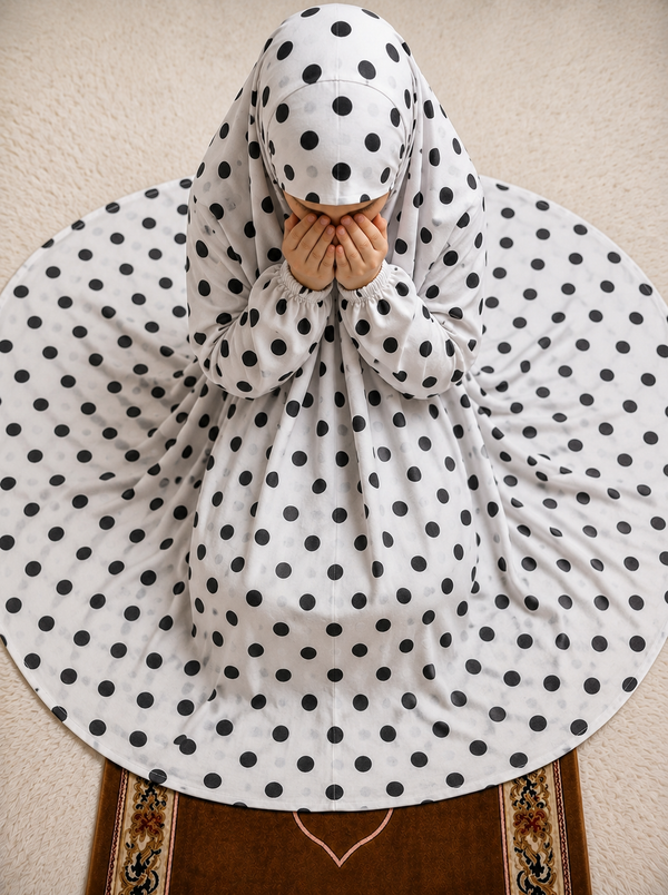 Namaz Chadar - Lujain - White