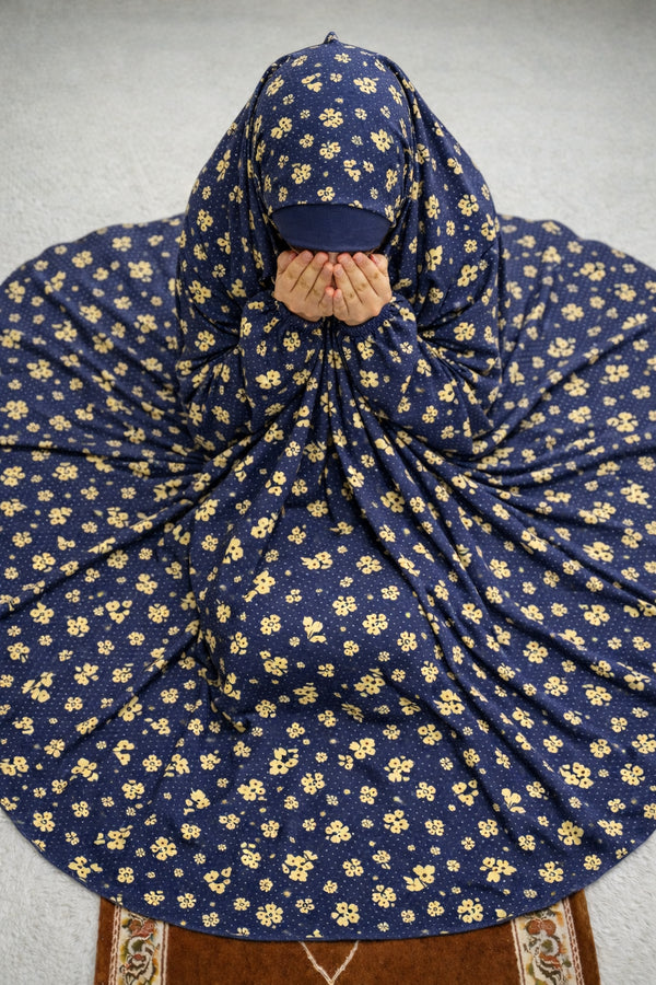 Namaz Chadar- Zavia- Yellow