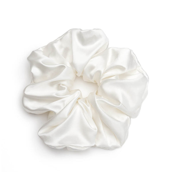 White Scrunchies