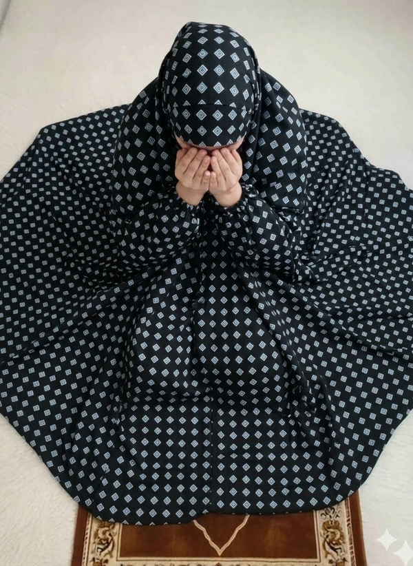 Namaz Chadar- Zoya- Blue