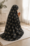 Namaz Chadar -jasmine-Black